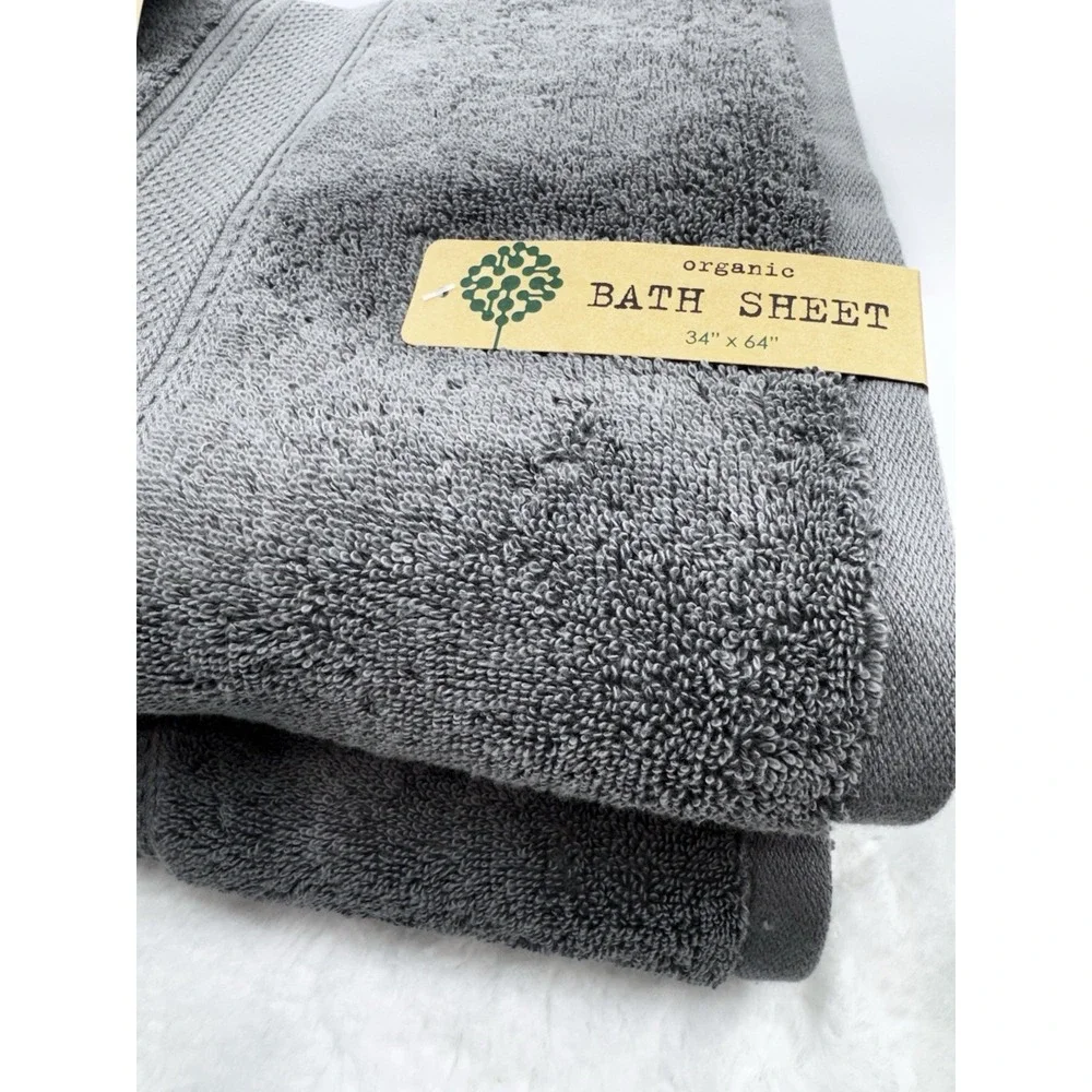 Eco Existence The Organic Towel Eco- melange 2 Pc Bath Sheets 34